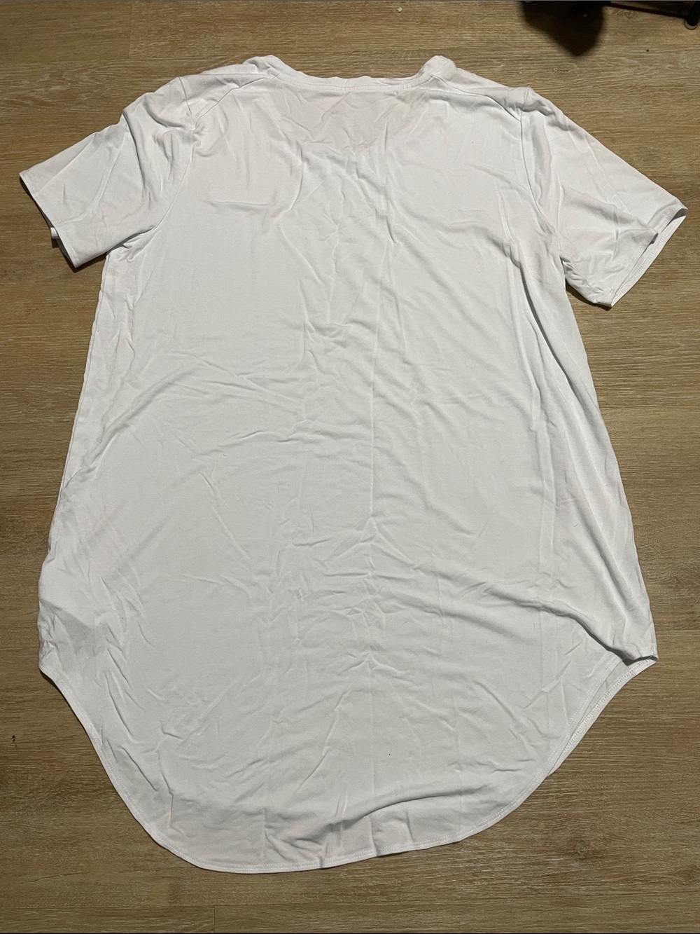 Daily Ritual Soft White Scoop Neck Tee - Picture 3 of 3